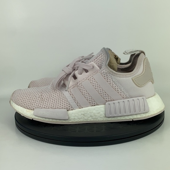 Adidas Originals NMD R1 Pink/White Athletic Running Shoes B37652 Women's Size 10 - Picture 8 of 11